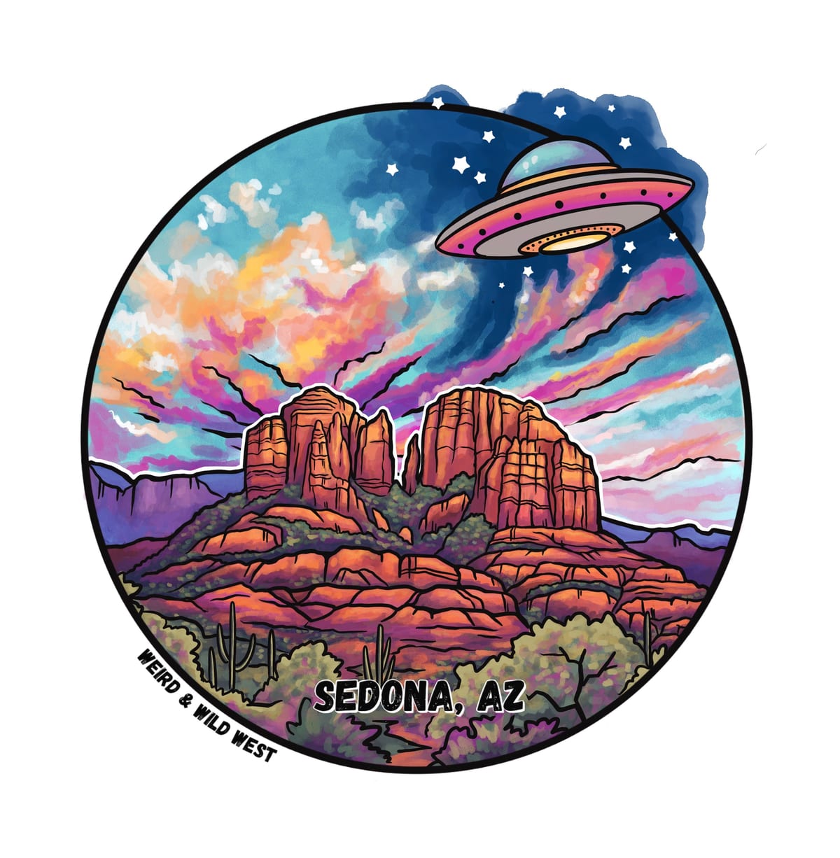 Vortex Voyagers: Sedona vortex scene